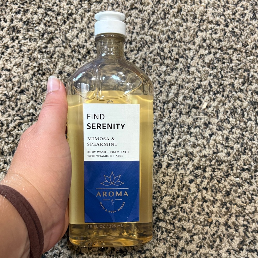Brand New Aroma Find Serenity Body Wash